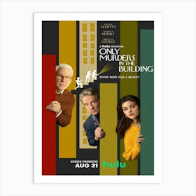 Only Murders In The Building Tv Movie Art Print