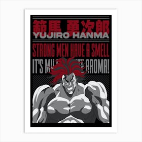 Baki Hanma Anime Poster 3 Art Print