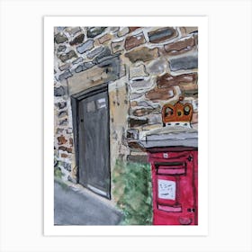 Post Box Art Print