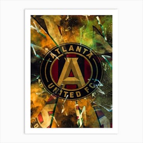 Atlanta United Fc Art Print