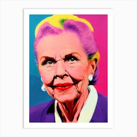 Ruth Gordon Pop Movies Art Movies Art Print