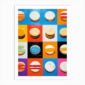 Oil Painting Cookies Pop Art Inspired Art Print