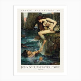 The Siren, John William Waterhouse Poster Art Print