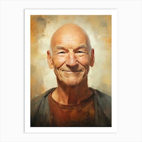 Patrick Stewart (2) Art Print