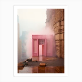 Pink Door 3 Art Print