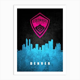 Colorado Rapids 1 Art Print