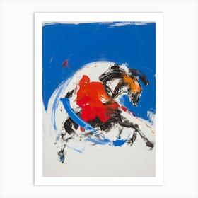 'Horse Race' Art Print