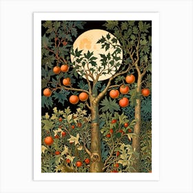 William Morris Pomegranate Tree Art Print