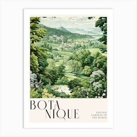 Botanique Fantasy Gardens Of The World 48 Art Print