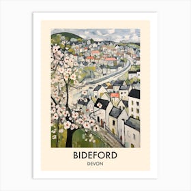 Bideford (Devon) Painting 3 Travel Poster Art Print