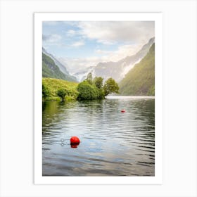 Lake In Norway 1 Art Print