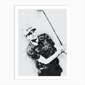 Keegan Bradley Art Print