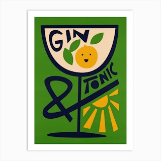 Gin And Tonic Art Print