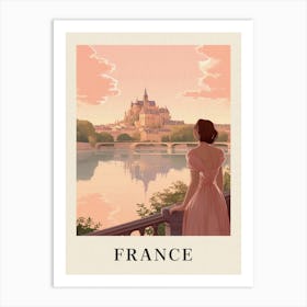 Vintage Travel Poster France 2 Art Print