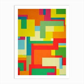 Abstract Modern Jpeg Art Print