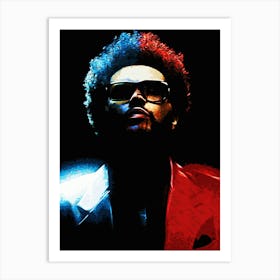 the Weeknd 5 Art Print