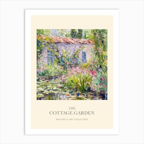 Cottage Garden Poster Floral Tapestry 10 Art Print