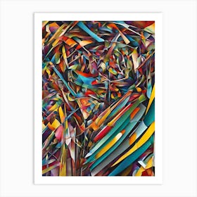 Abstract Painting 27 Art Print