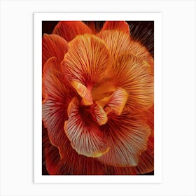 Abstract Flower 4 Art Print