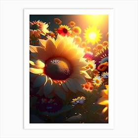 Sunflowers Art Print