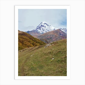 Georgian Mountains 3 Art Print