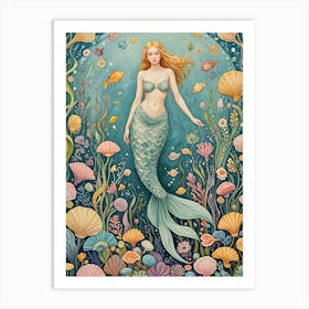 Mermaid Art Print