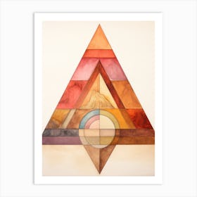 'Spiritual Triangle' Art Print