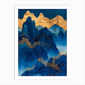 Chinese Mountains 8 Art Print