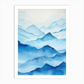 Blue Mountains 1 Art Print