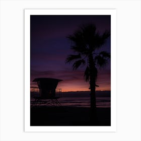 California Sunset II Art Print