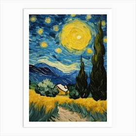 Starry Night 2 Art Print