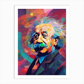 Albert Einstein 1 Art Print