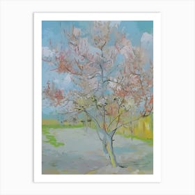 Cherry Blossom Tree Art Print