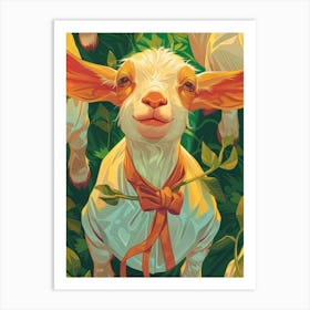 Goats Art Print