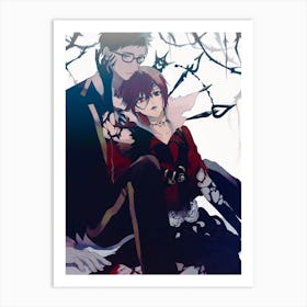 Anime Couple Art Print