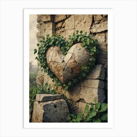 Heart Of Stone 8 Art Print