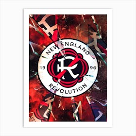 New England Revolution Art Print