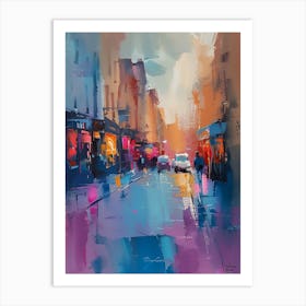 Street Scene Art Print