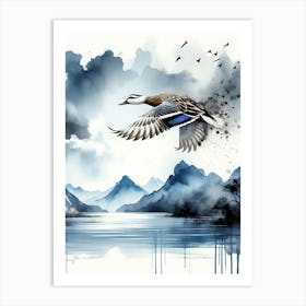 Wild Animal Illustration 190 Art Print