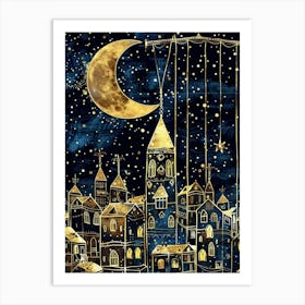 Night In The City 7 Art Print