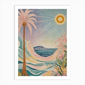 Tropical Sun And Sea Art Print