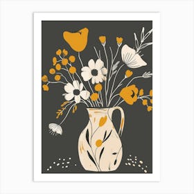 Flowers In A Vase 165 Art Print