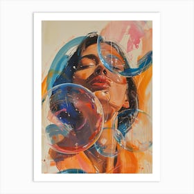 Bubbles 4 Art Print