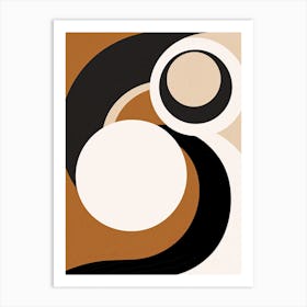 Bauhaus Perspectives: Abstract Geometricity Art Print