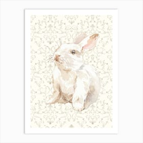 Nursery Rabbit Art Print