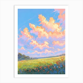 Clouds In The Sky Art Print