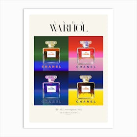 CHANEL PARFUM 4 | POSTER Art Print