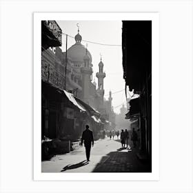 Cairo, Egypt, Black And White Photography 3 Art Print