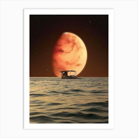 House On The Water Art Print