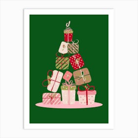 Christmas Tree Art Print